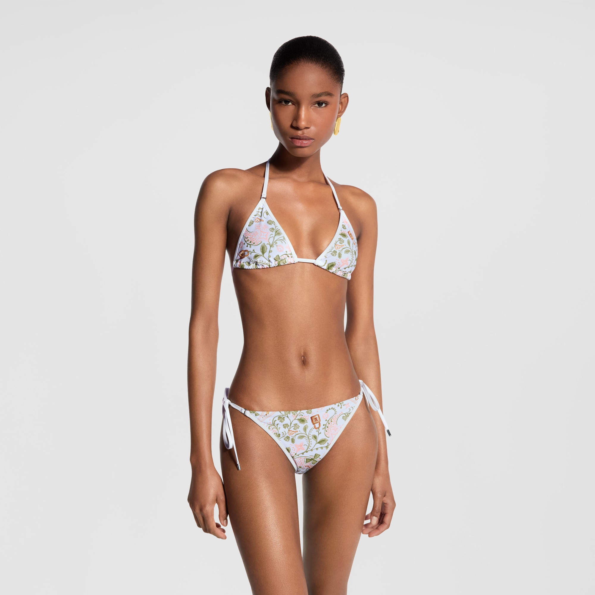 Flower Foulard Bikini Top - Women - Ready-to-Wear | LOUIS VUITTON ®
